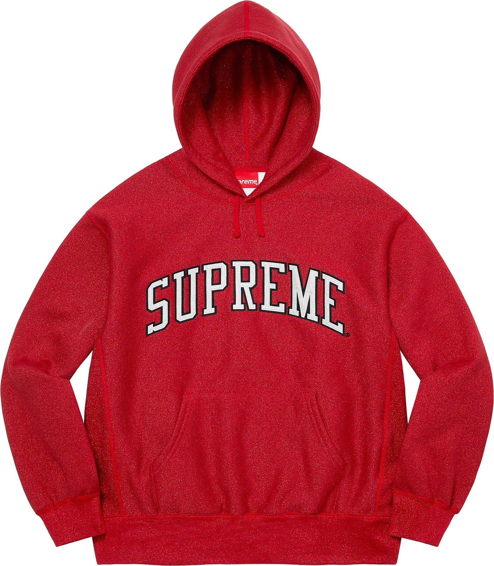 Glitter Arc Hooded Sweatshirt view 4